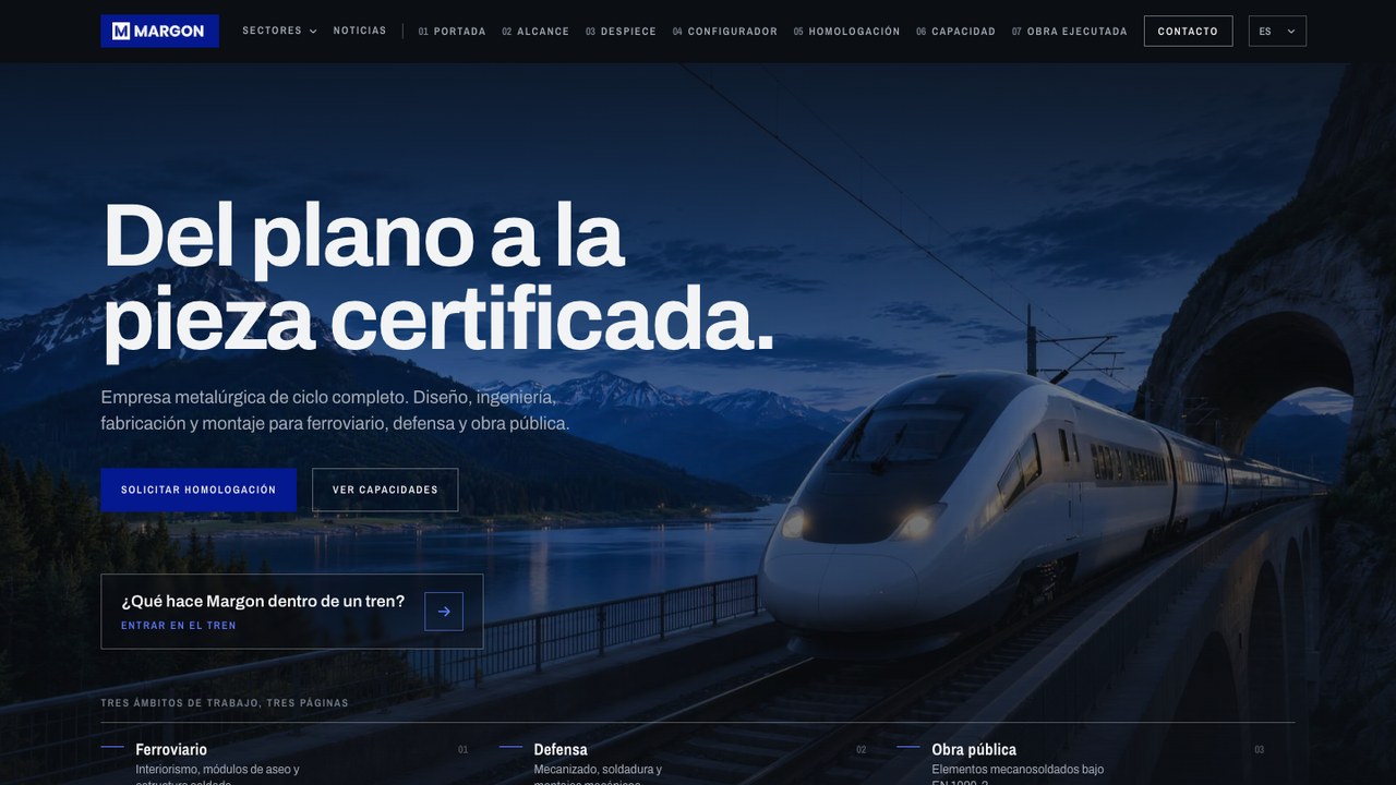 Web de Margon