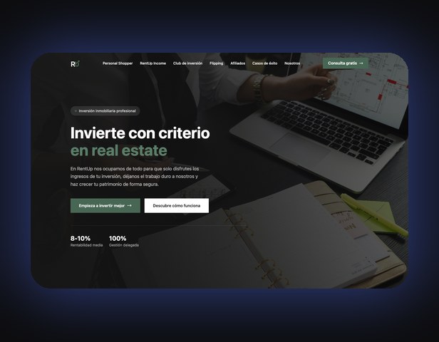 1. Una página para cada servicio